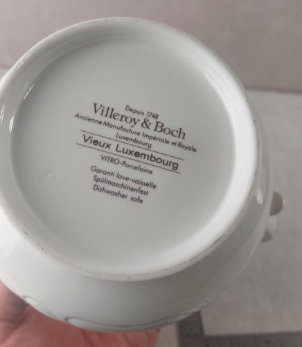 Cafetière / théière, décor Vieux Luxembourg, en céramique de Villeroy & Boch ^