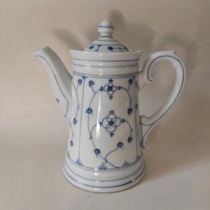Coffee maker, porcelain jug German, Blu Saks, Copenhagen