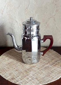 VINTAGE ADB COFFEE MAKER – CHROME PLATED & BAKELITE – 1950s/60s – 2L