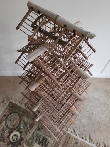 Cage à oiseaux ancienne