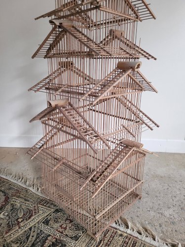 Cage à oiseaux ancienne