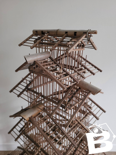 Cage à oiseaux ancienne