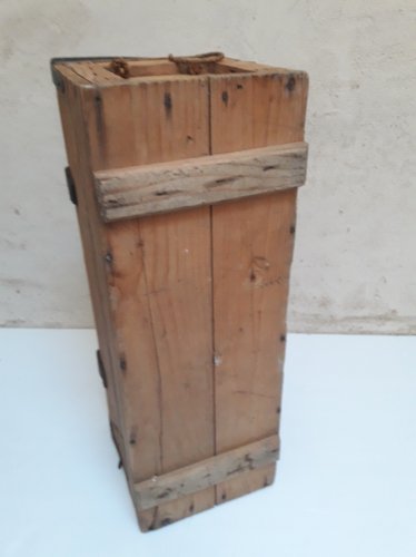 Caisse militaire L64,3xH27xP23,2 de munitions en bois