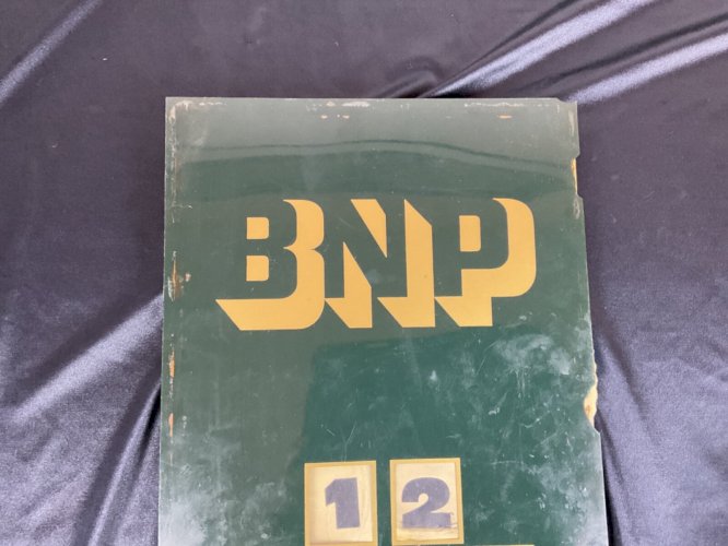 CALENDRIER PERPETUEL PUBLICITAIRE banque BNP  VINTAGE