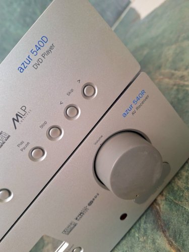 CAMBRIDGE AUDIO Azur 540D Silver lecteur DVD/CD et amplificateur 540R