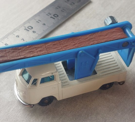 Camion Volkswagen Pick up + Fire engine Simon Snorkel, Husky