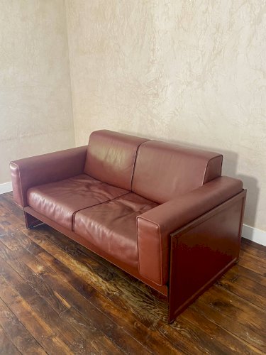 Canapé 2 places Korium KM 3/1 – Tito Agnoli pour Matteo Grassi, Italie