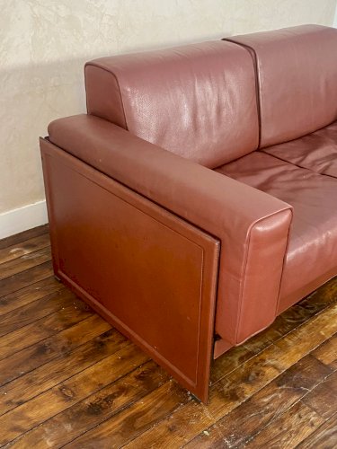 Canapé 2 places Korium KM 3/1 – Tito Agnoli pour Matteo Grassi, Italie