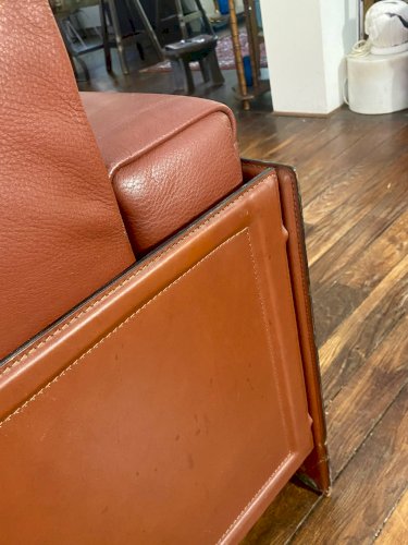 Canapé 2 places Korium KM 3/1 – Tito Agnoli pour Matteo Grassi, Italie