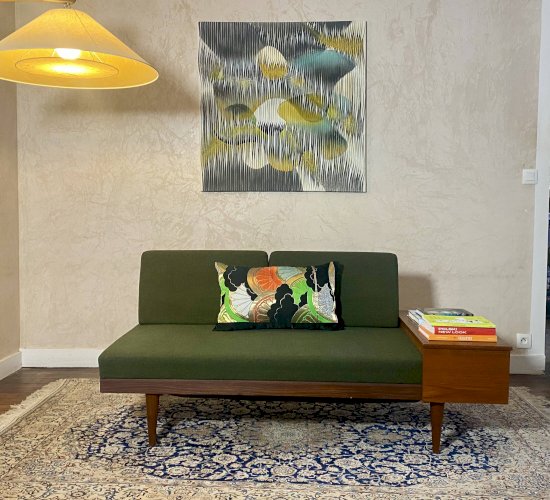 Canapé, daybed scandinave Ingmar Relling, années 1960