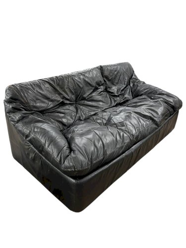 Canapé en cuir Cinna 1970