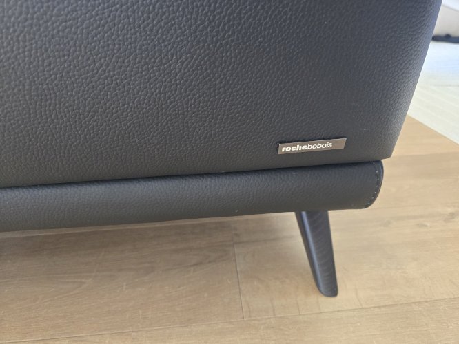 Canapé en cuir Rochebobois