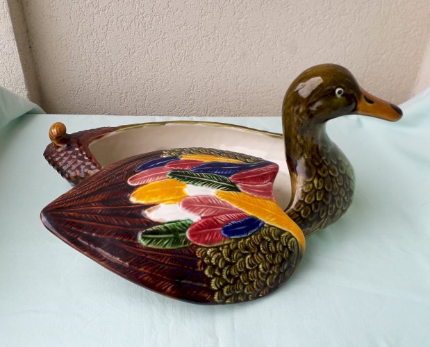 Canard en céramique