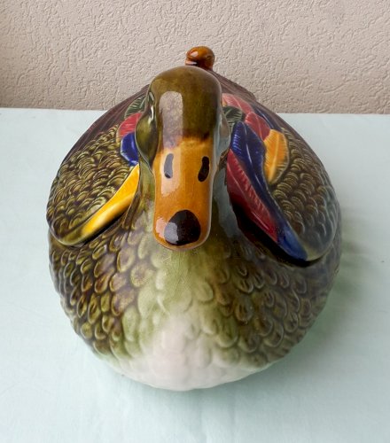 Canard en céramique