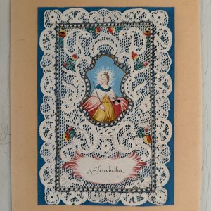 Canivet conventual early 18th century representing Saint Elizabeth M3603