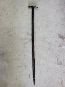 CANNE MARTEAU DE MINEUR PORION N° 1