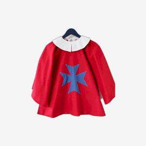 cape de mousquetaire rouge
