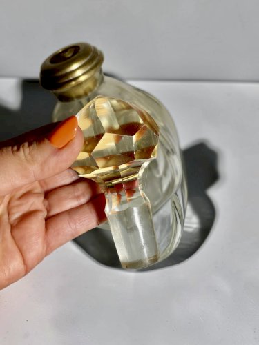 Carafe à spiritueux vintage en cristal – 1,2 L