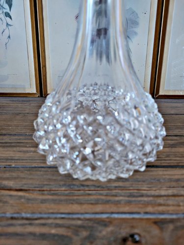 Carafe à vin pointe de diamant - Cristal Arques Longchamp ?