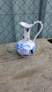 Carafe: bleu de Delft
