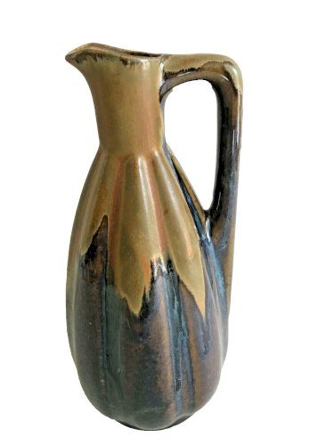 carafe cruchon en Gres flammé art nouveau  flacon à liqueur Denbac Vierzon