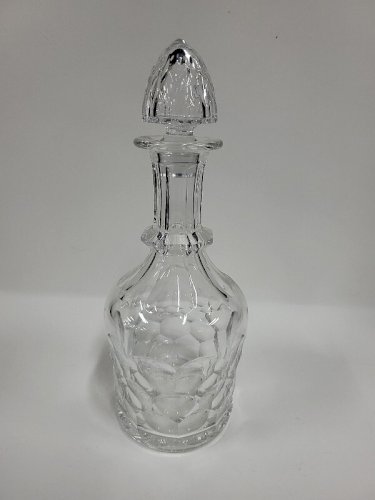 CARAFE EN CRISTAL AVEC SON BOUCHON