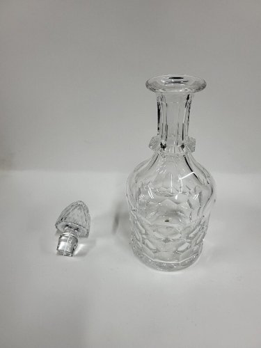 CARAFE EN CRISTAL AVEC SON BOUCHON