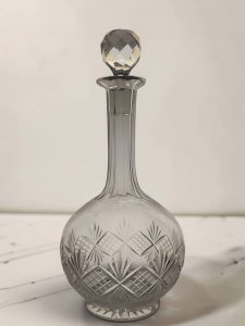 Lorraine crystal carafe