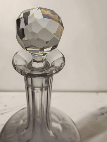 Carafe en cristal de Lorraine
