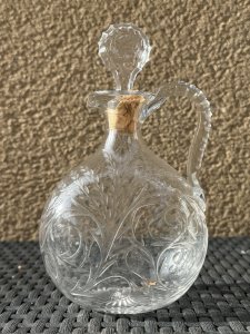 CARAFE EN CRISTAL TAILLÉ XIXeme / BACCARAT