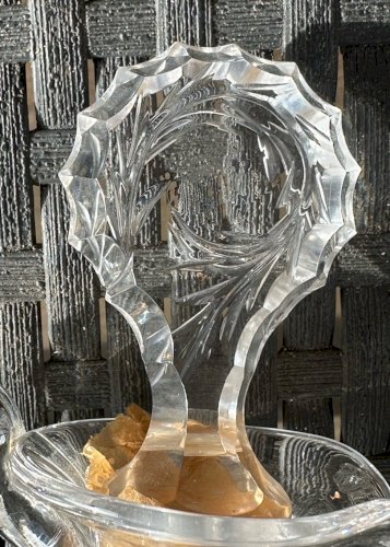 CARAFE EN CRISTAL TAILLÉ XIXeme / BACCARAT