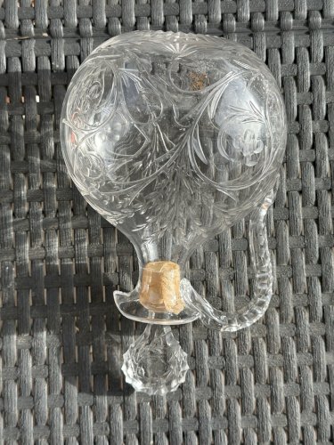 CARAFE EN CRISTAL TAILLÉ XIXeme / BACCARAT