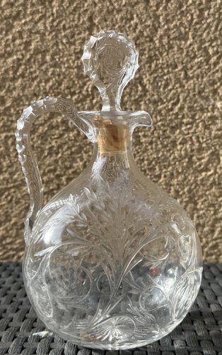 CARAFE EN CRISTAL TAILLÉ XIXeme / BACCARAT