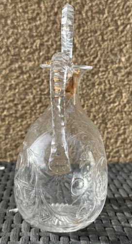 CARAFE EN CRISTAL TAILLÉ XIXeme / BACCARAT