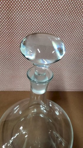 CARAFE EN VERRE A DECANTER AVEC BOUCHON