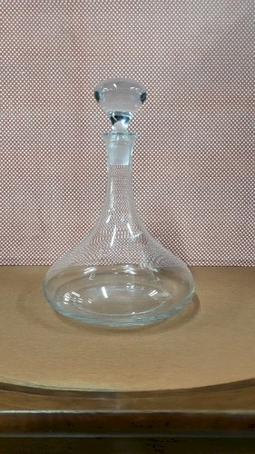 CARAFE EN VERRE A DECANTER AVEC BOUCHON