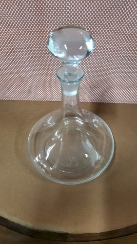 CARAFE EN VERRE A DECANTER AVEC BOUCHON