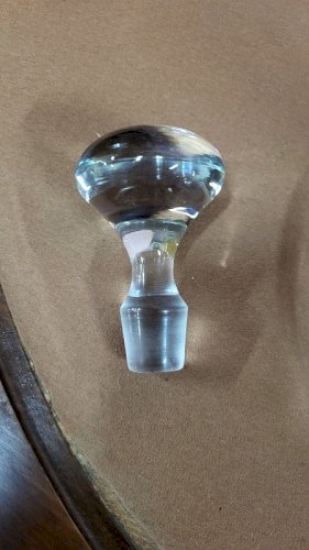 CARAFE EN VERRE A DECANTER AVEC BOUCHON