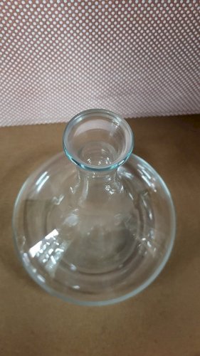 CARAFE EN VERRE A DECANTER AVEC BOUCHON