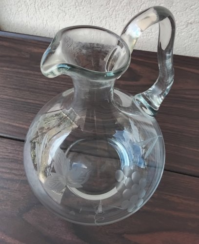 Carafe en verre