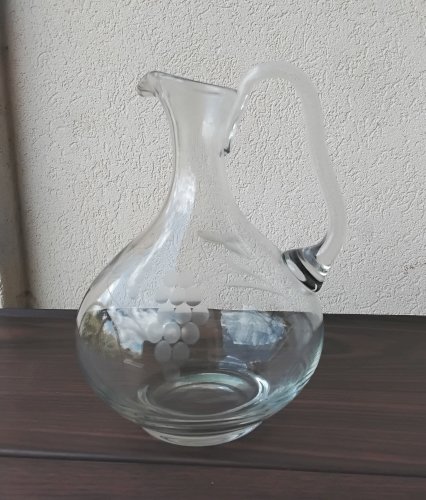 Carafe en verre