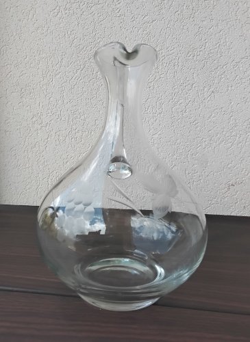 Carafe en verre