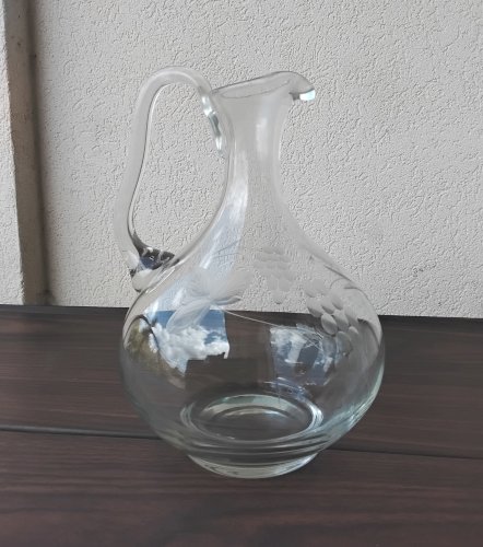 Carafe en verre