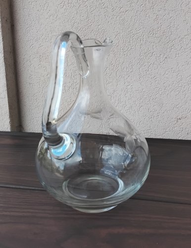 Carafe en verre