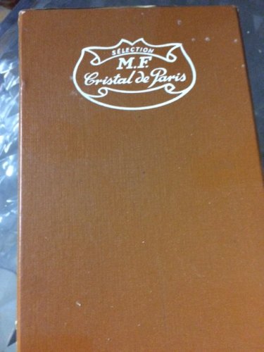 carafe et verres Cristal de Paris