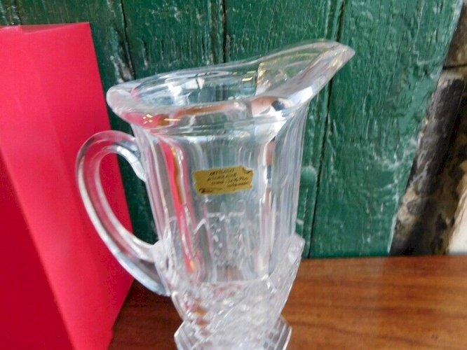 CARAFE PICHET DE TABLE EN CRISTAL ARTISANAT DE LORRAINE