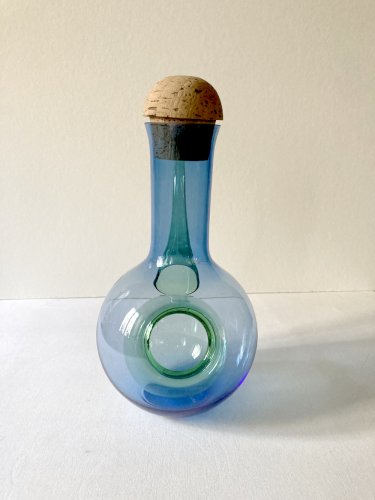 Carafe réfrigérante avec réservoir à glaçons par Jan Johansson pour Orrefors Sweden