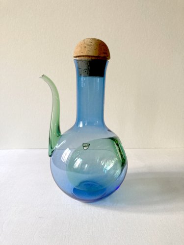 Carafe réfrigérante avec réservoir à glaçons par Jan Johansson pour Orrefors Sweden