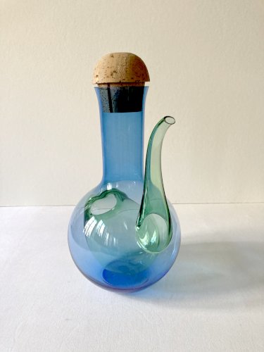 Carafe réfrigérante avec réservoir à glaçons par Jan Johansson pour Orrefors Sweden