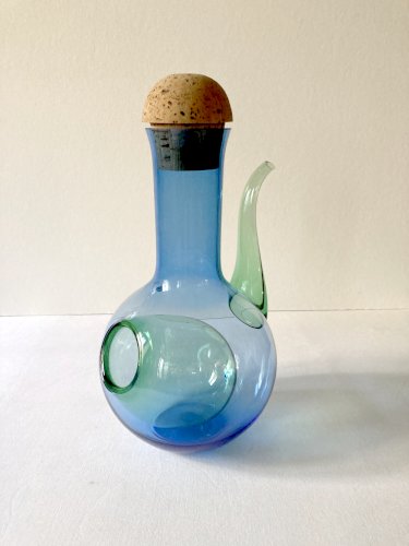 Carafe réfrigérante avec réservoir à glaçons par Jan Johansson pour Orrefors Sweden